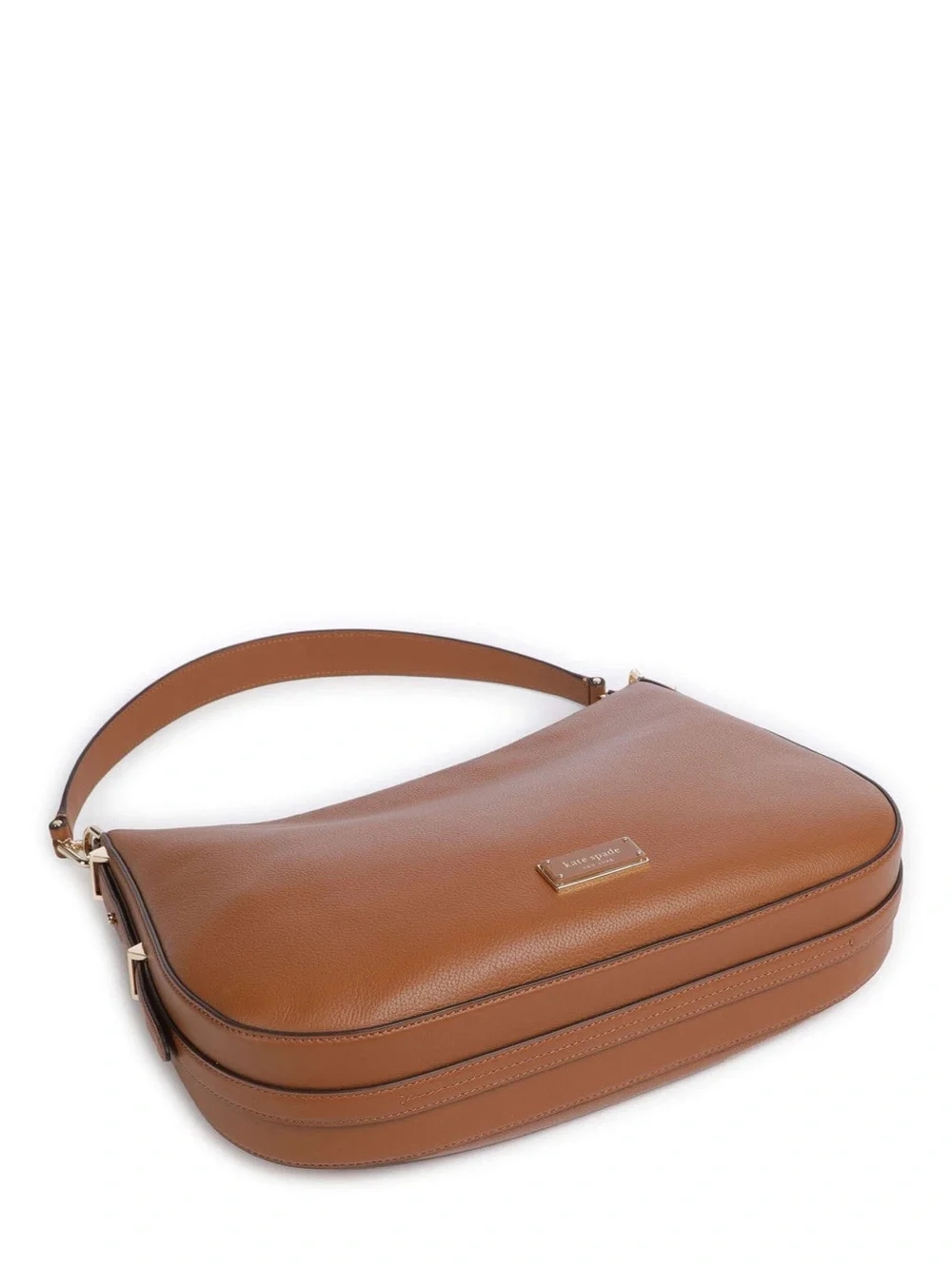 Kate Spade Liv Large Hobo Bag Pebbled Leather Cavern Clay Crossbody KL677 NWT